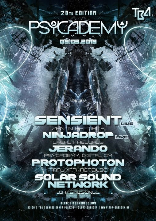 Psycademy *20* w/ Sensient · 9 Mar '19, 23:00