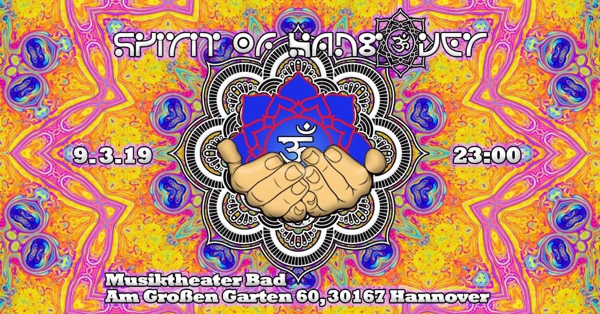 Party Flyer Spirit of Hangover 9 Mar '19, 23:00