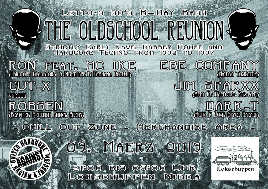 The Oldschool Reunion | Letto's 50th B-Day Bash · 9 Mar '19, 21:00