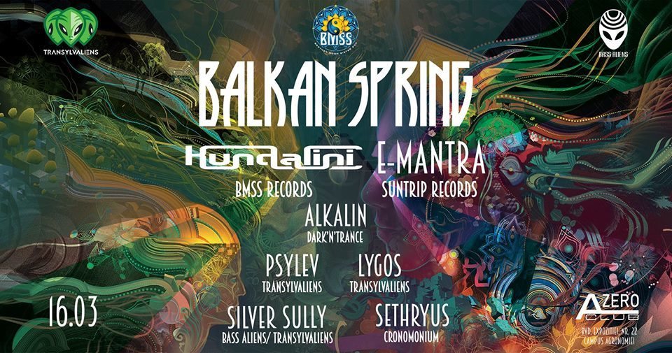 Party Flyer Balkan Spring 2019 16 Mar '19, 22:00