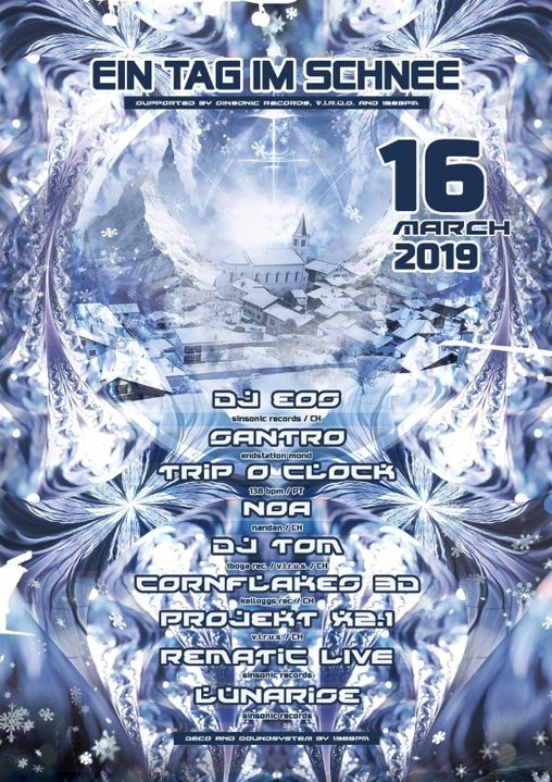 Party Flyer Ein Tag im Schnee 16 Mar '19, 09:00