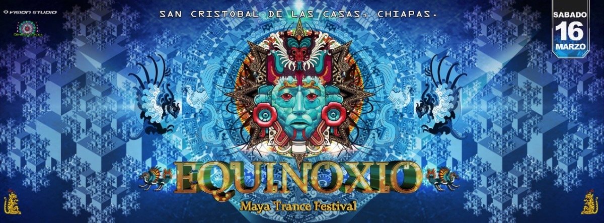 Party Flyer MAYA TRANCE FEST 2019 - EQUINOXIO 16 Mar '19, 22:00