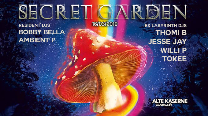 Secret Garden w/ EX Labyrinth DJs · 16 Mar '19, 23:00