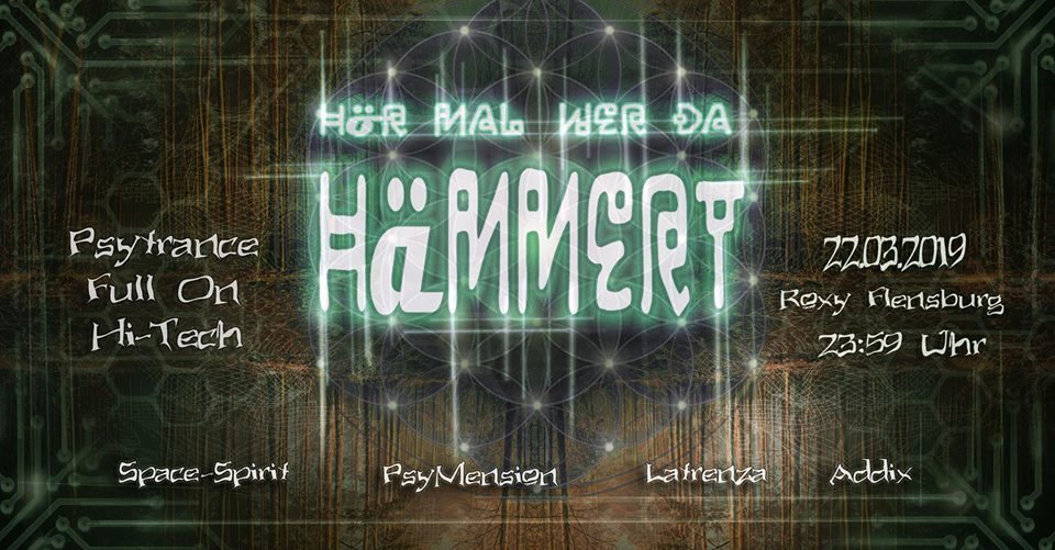 Party Flyer Goa ''Hör mal wer da Hämmert'' 22 Mar '19, 23:30