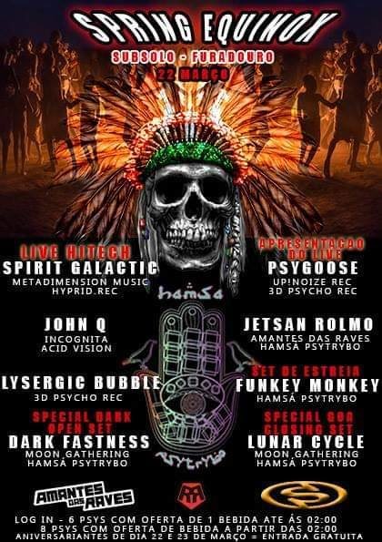 ॐ Hamsá PsyTrybo & Friends ॐ #SpringEquinox ॐ · 22 Mar '19, 23:30