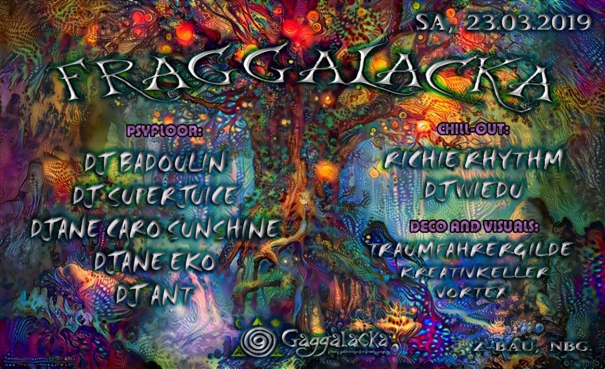 Party Flyer Fraggalacka 23 Mar '19, 21:00