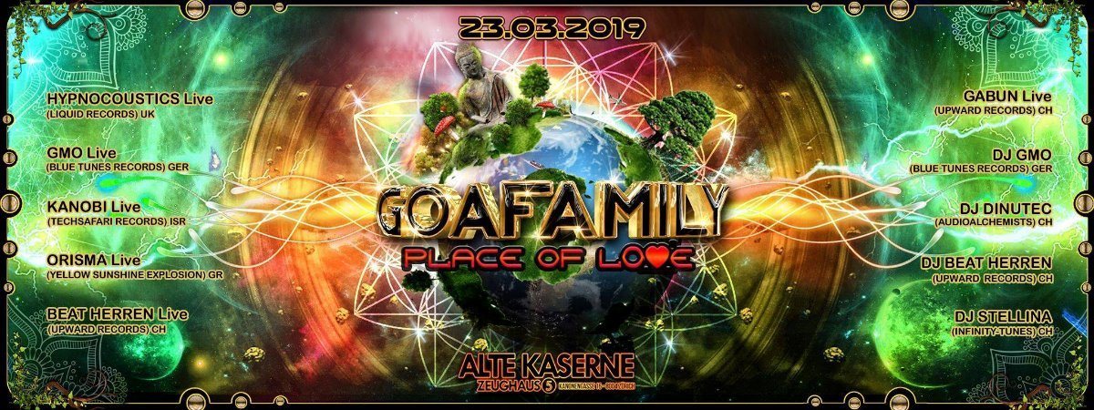 **GOAFAMILY - Place of Love** · 23 Mar 19, 22:30