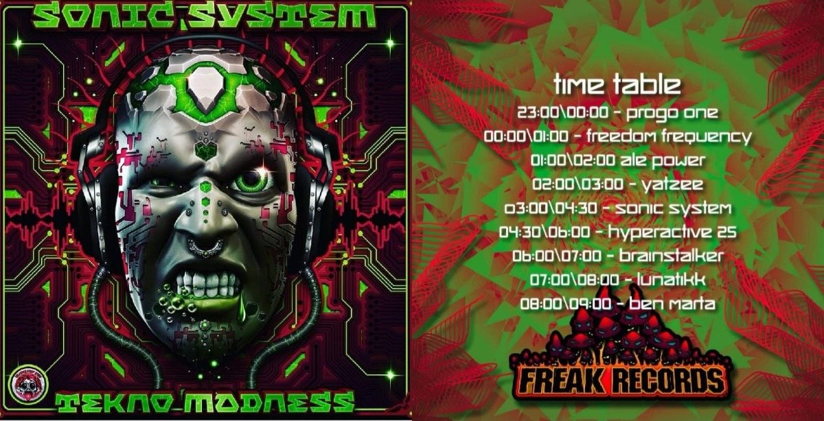 Lethal Madness Party (Sonic System B-day) · 23 Mar '19, 23:00