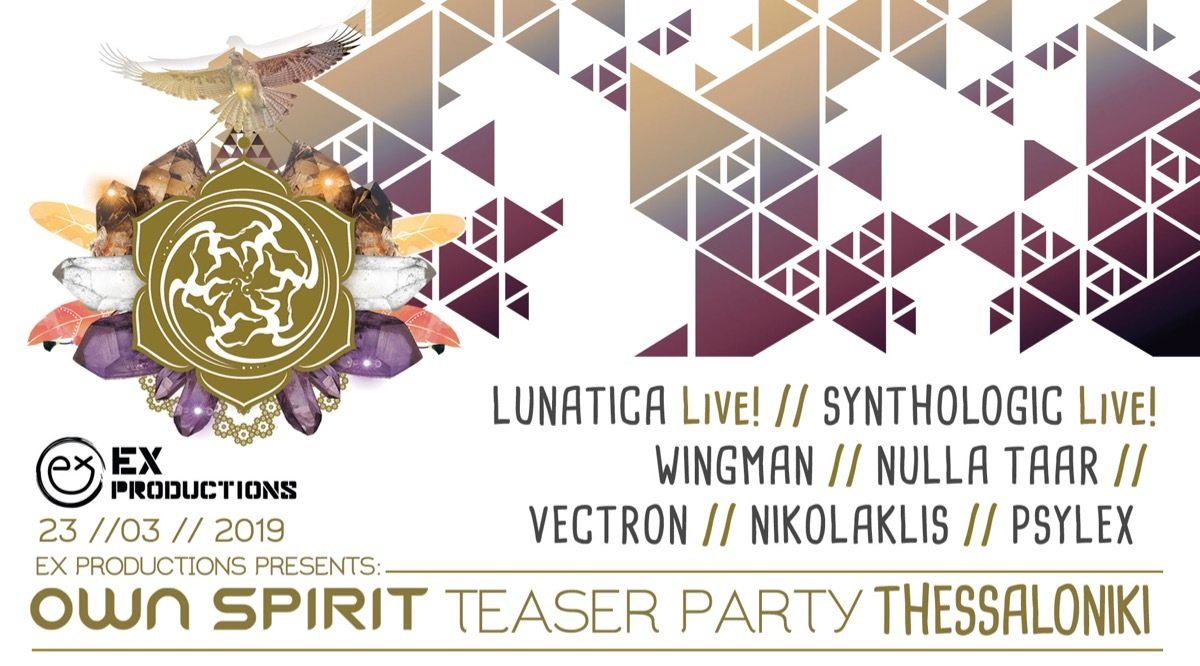 Party Flyer Own Spirit Festival-One day in Greece//Limited Edition! 23 Mar '19, 22:00