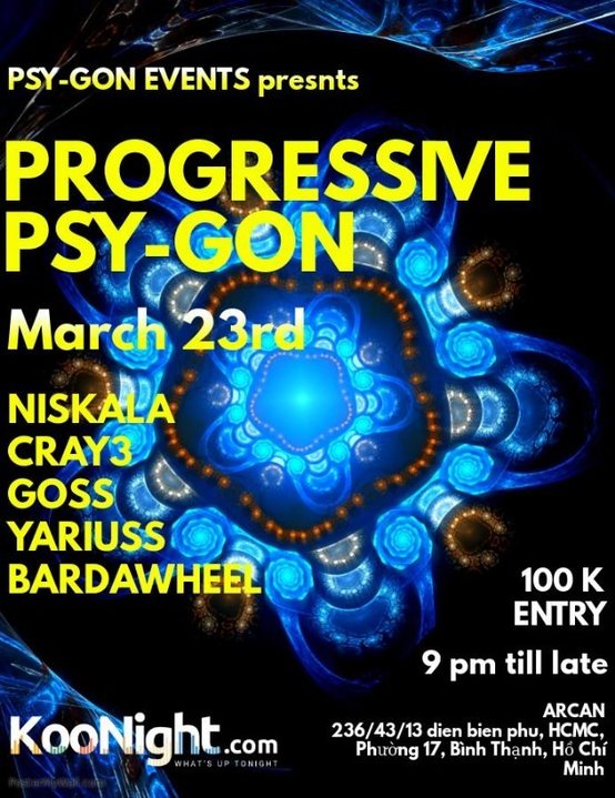 Progressive Psy-Gon · 23 Mar 19, 22:00