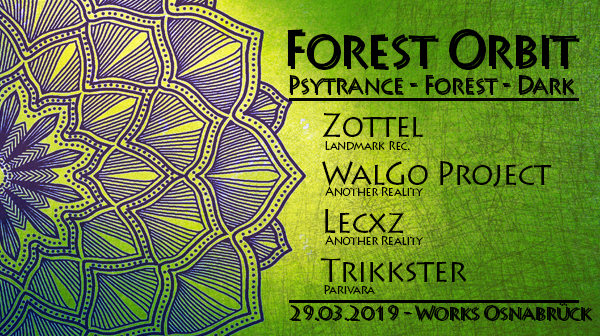 Forest Orbit · 29 Mar '19, 23:00