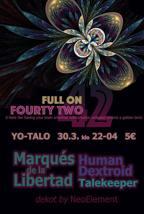 Full on 42 · 30 Mar 19, 22:00