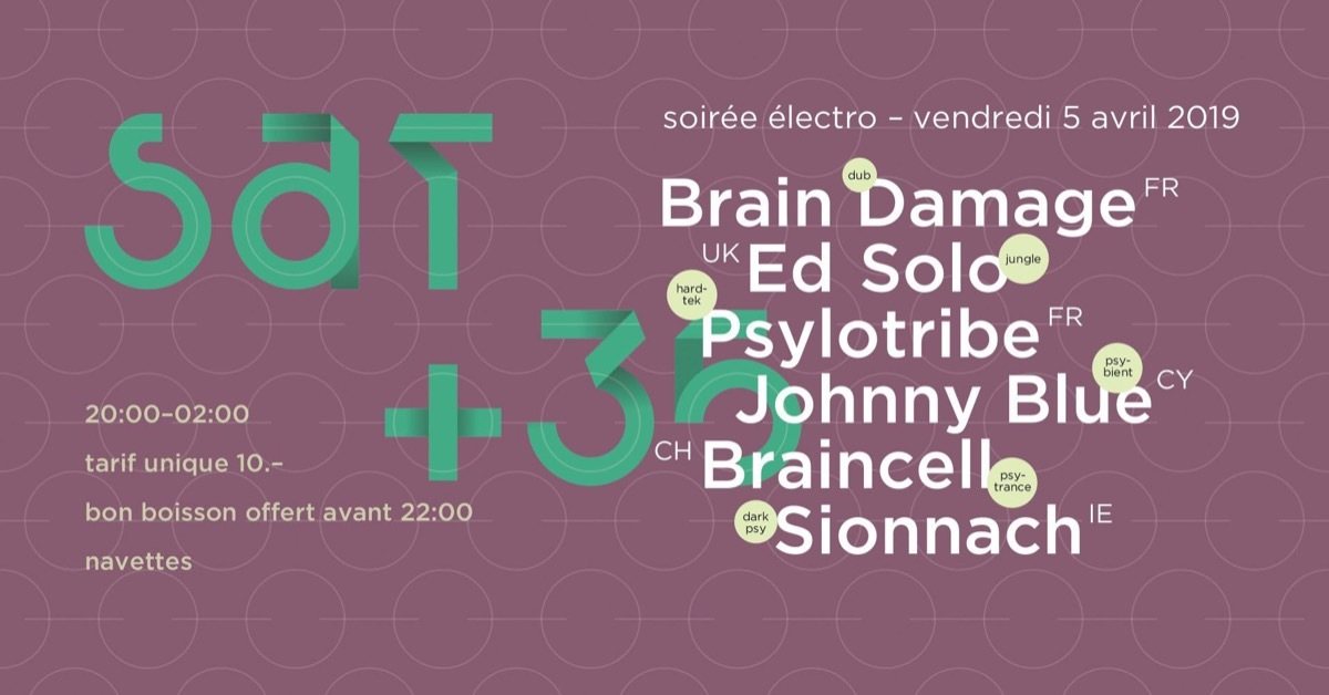 Satellite 35 ans · 5 Apr '19, 20:30