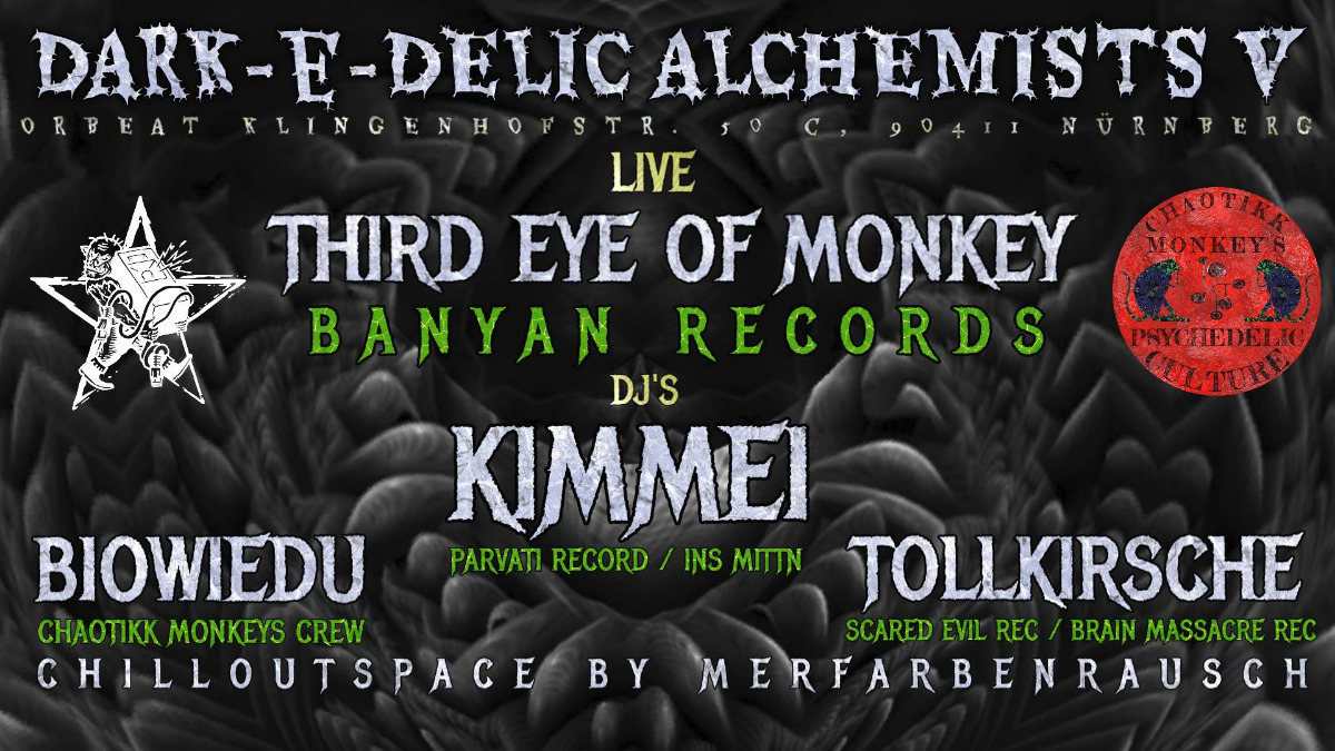 Dark-e-Delic Alchemists V The Last Round · 6 Apr '19, 22:00
