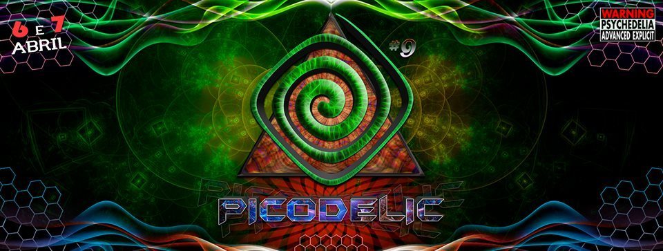 Party Flyer Picodelic #9 6 Apr '19, 16:00