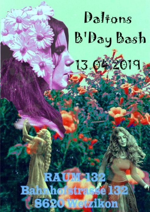 Party Flyer Daltons B'Day Bash 13 Apr '19, 22:00