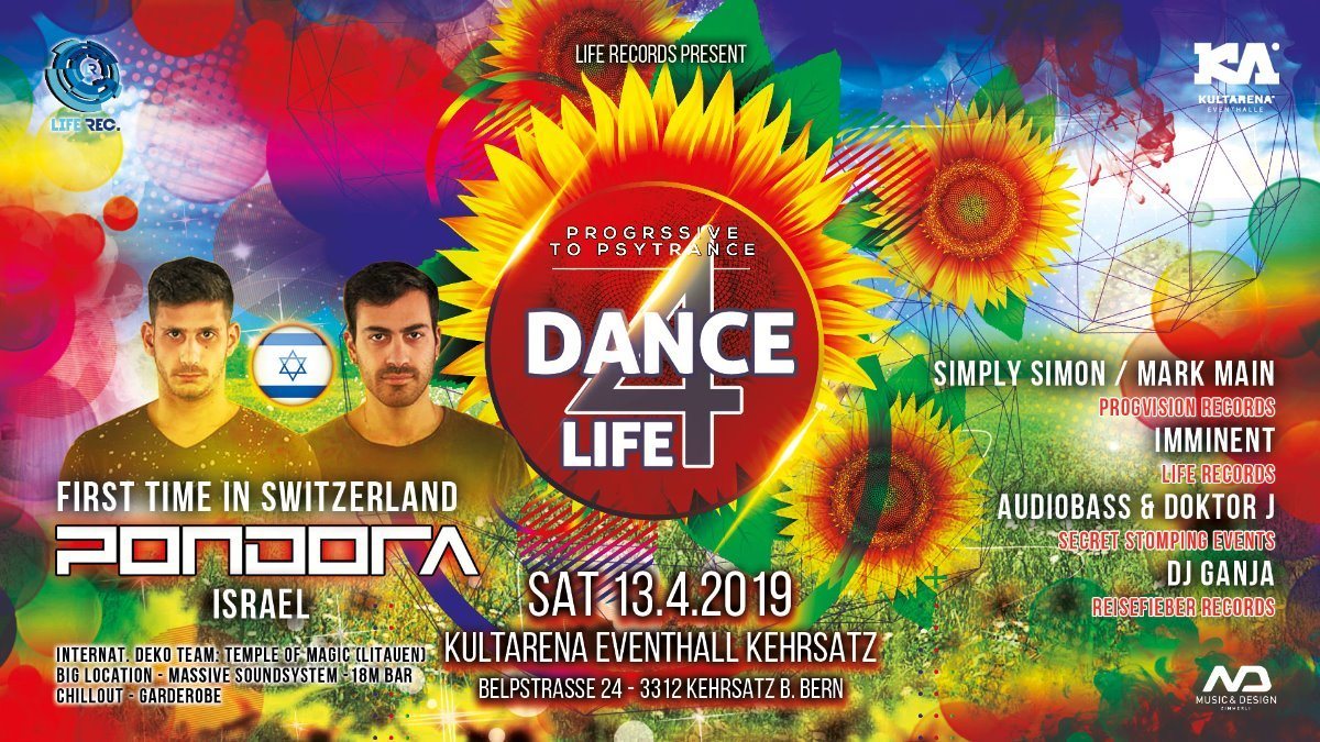 DANCE FOR LIFE / PONDORA · 13 Apr '19, 21:00