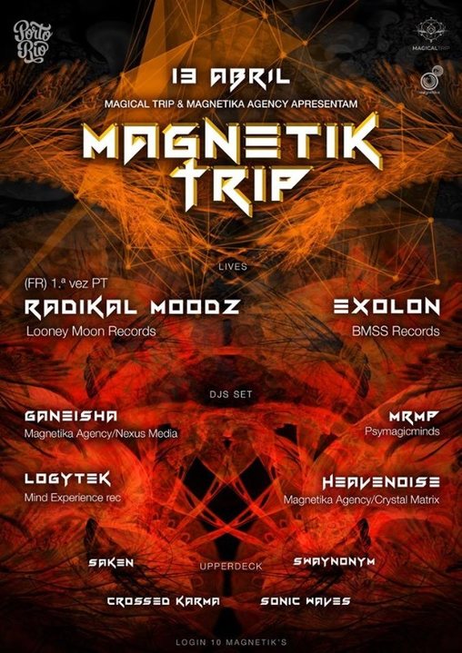 Party Flyer Magnetik Trip 13 Apr '19, 23:30