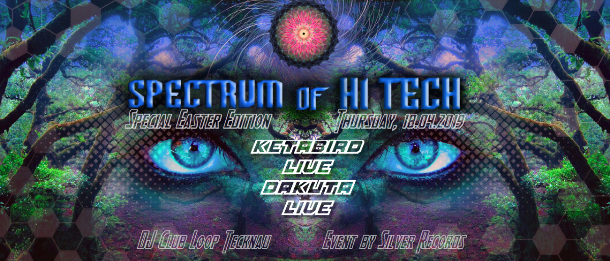 Party Flyer Spectrum of Hi Tech 19 Apr '19, 22:00