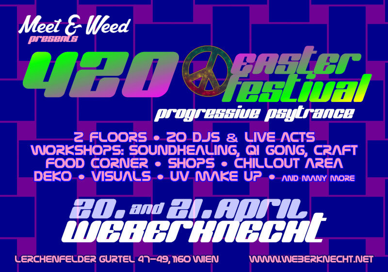 420 Easter Festtival · 20 Apr '19, 19:00