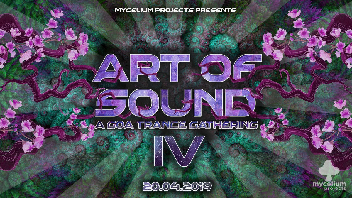 Party Flyer Art Of Sound IV - Tsuyoshi/Prana Retro 20 Apr '19, 21:00