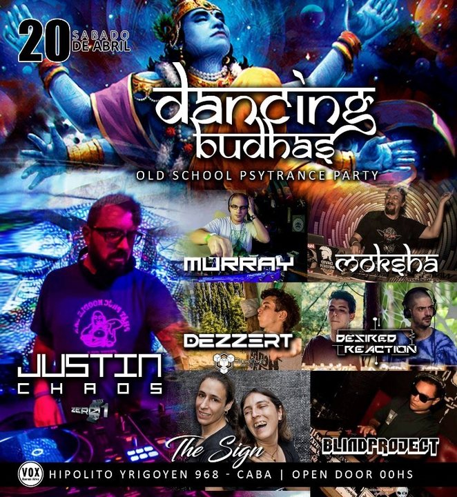 Party Flyer Dacning Budhas International 20 Apr '19, 23:30
