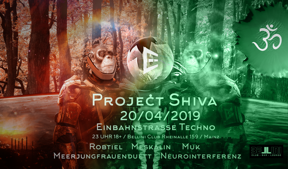 Party Flyer Projekt Shiva 20 Apr '19, 23:00
