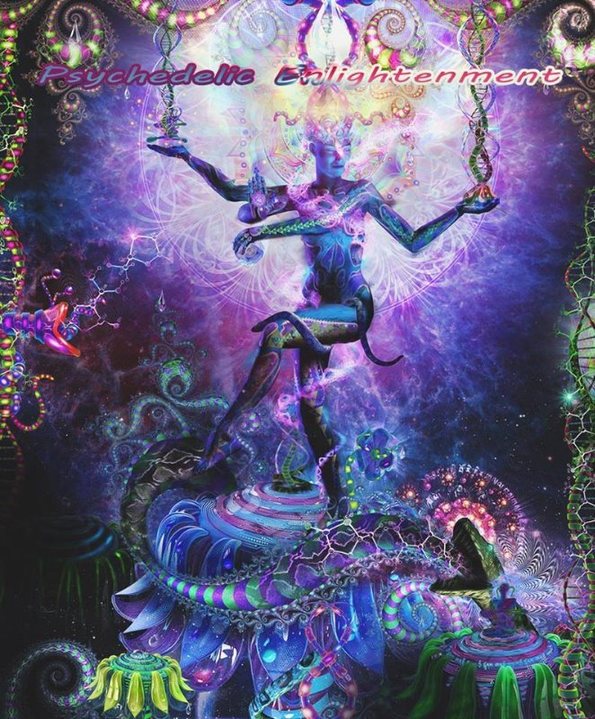 Party Flyer ॐ Psychedelic Enlightenment ॐ 20 Apr '19, 22:00