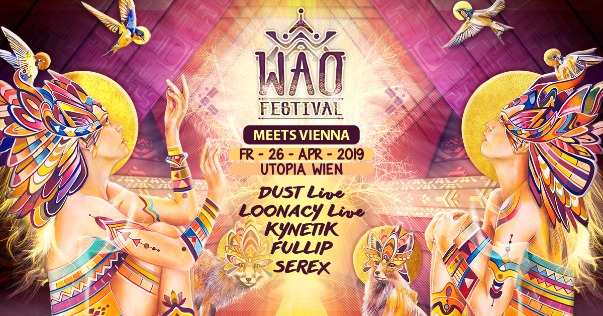 Party Flyer WAO - One Day in Vienna 26 Apr '19, 23:00