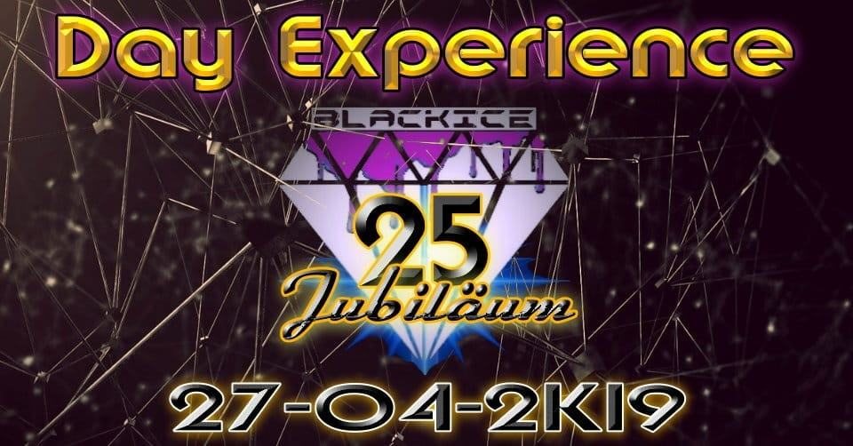 Party Flyer Day Experience 25 -Jubiläum- 27 Apr '19, 23:00