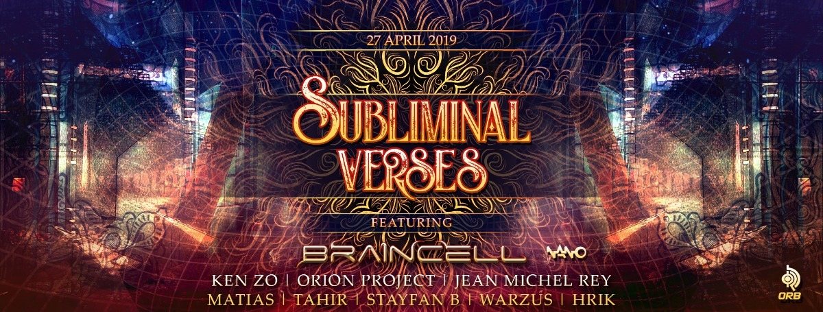 Party Flyer Subliminal Verses 27 Apr '19, 18:00