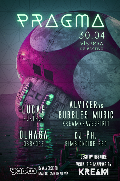 Party Flyer PRAGMA 30 Apr '19, 23:00