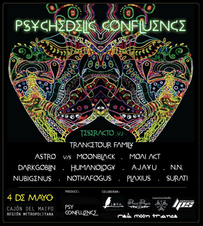 Psychedelic Confluence "New Moon Trance" · 4 May '19, 19:30