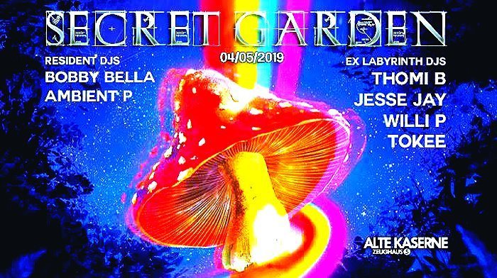 SECRET GARDEN w/ ex-Labyrinth DJs · 4 May '19, 23:00
