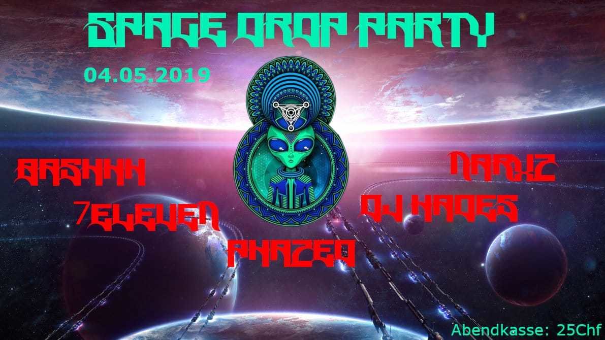 Space Drop Party · 4 May '19, 21:00