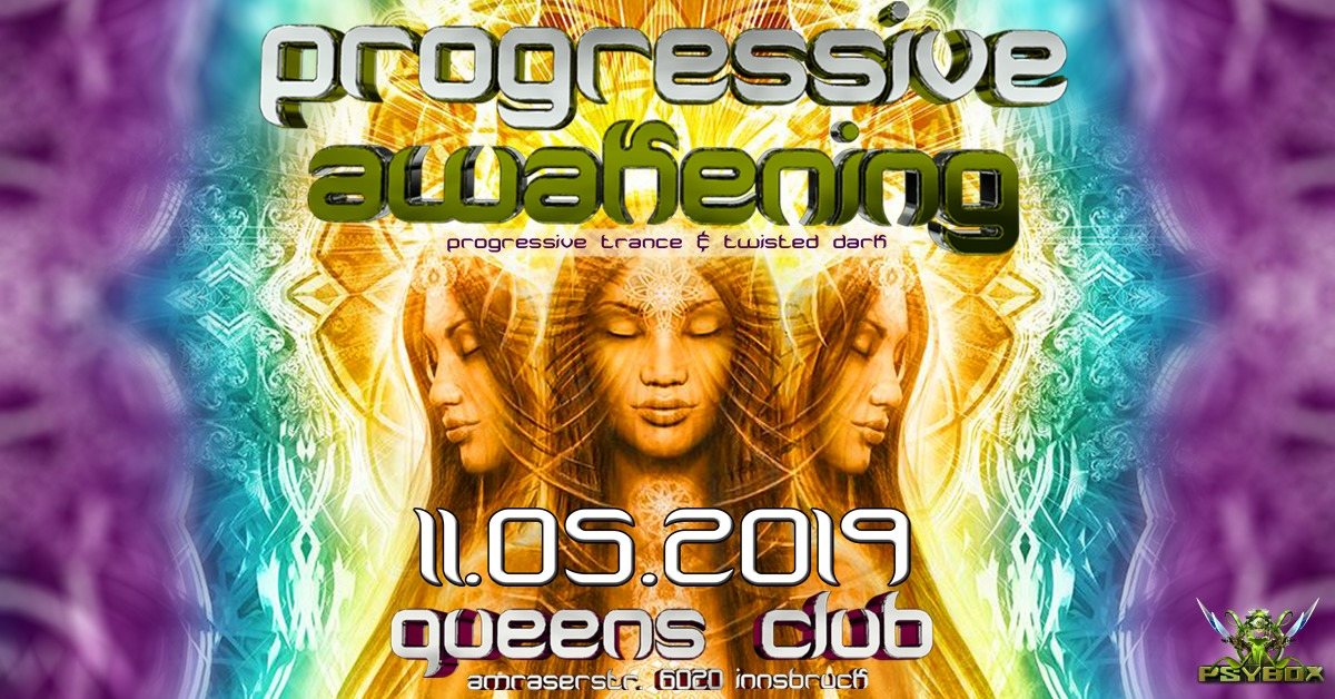 Party Flyer Psybox - Progressive Awakening - with RANJI - TERRA - BELIK BOOM *live 11 May '19, 22:00