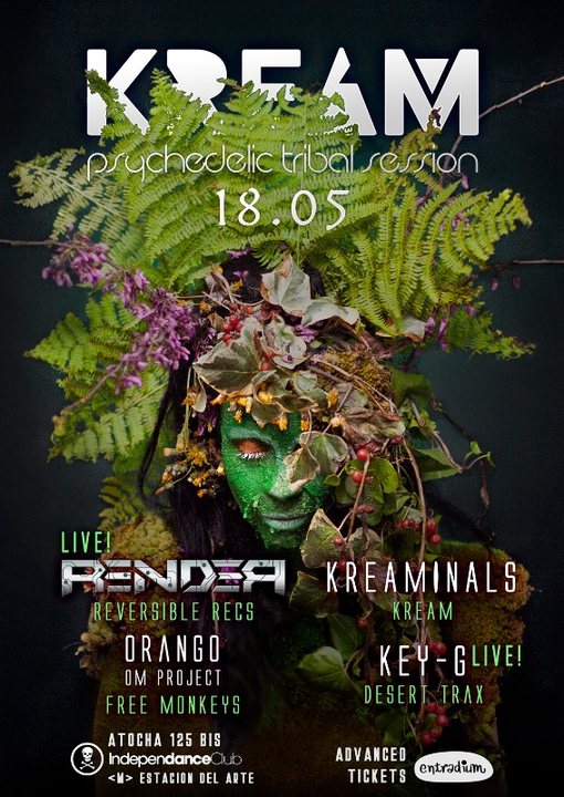 Party Flyer KREAM 18 May '19, 23:30