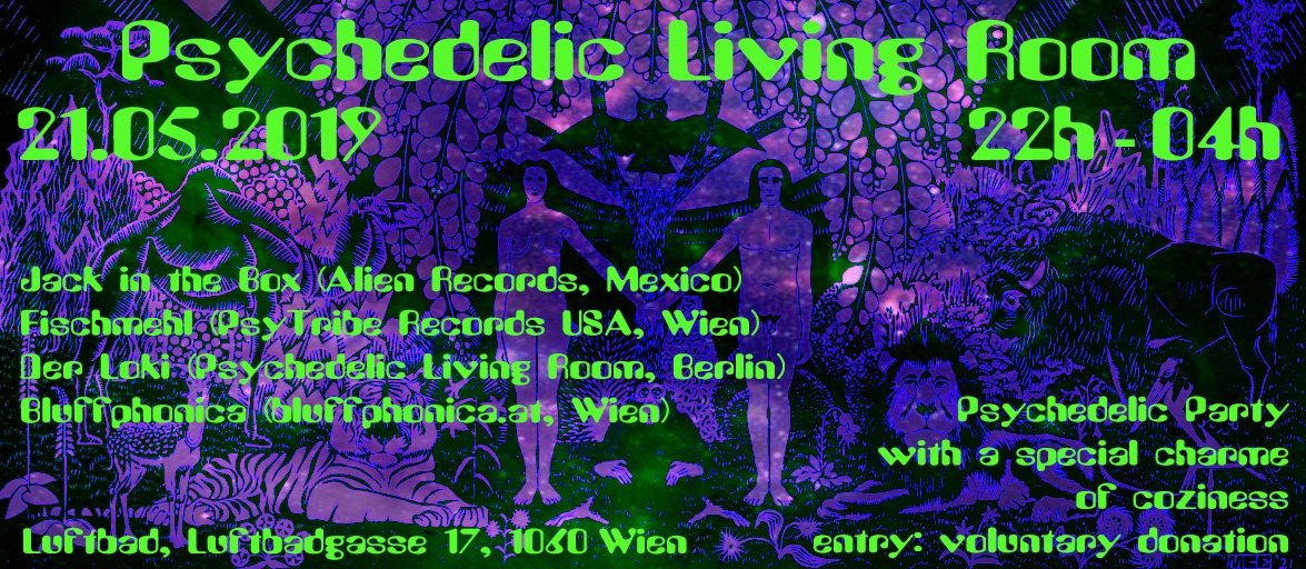 Psychedelic Living Room · 21 May '19, 20:00