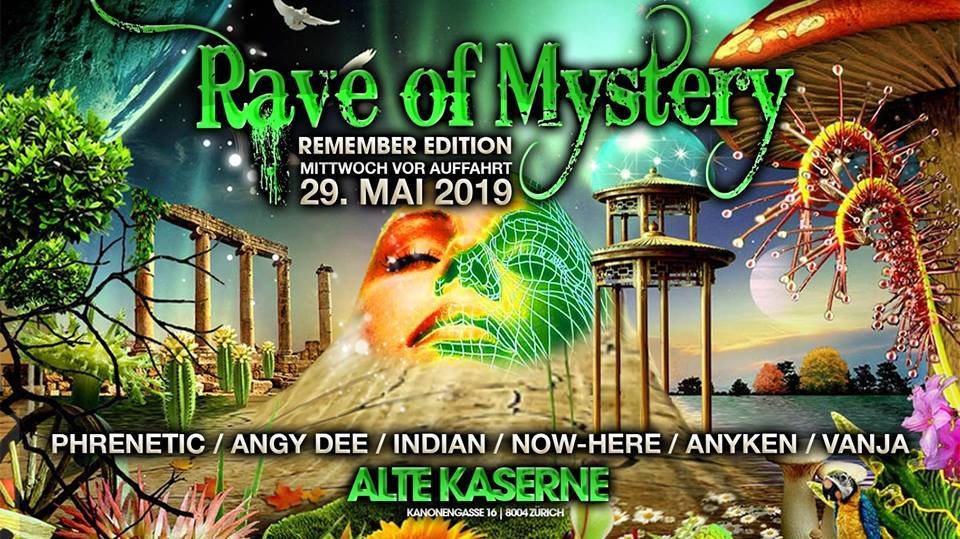 Rave of Mystery - Remember Edition · 29 May '19, 22:00
