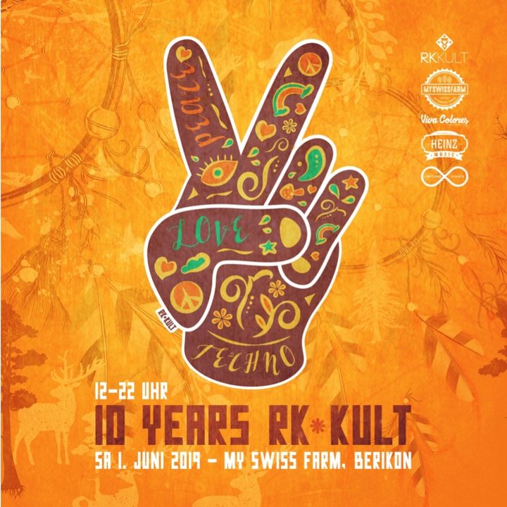 Party Flyer 10y RK Kult - Daytimer 1 Jun '19, 12:00