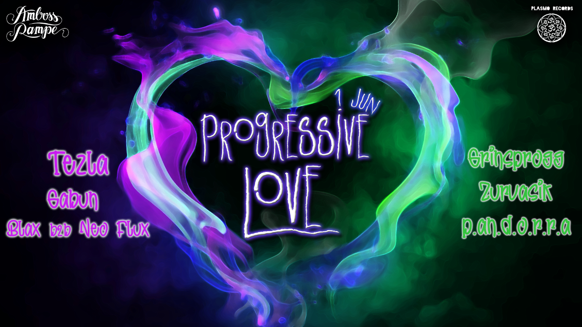 Party Flyer PROGRESSIVE LOVE 1 Jun '19, 22:00