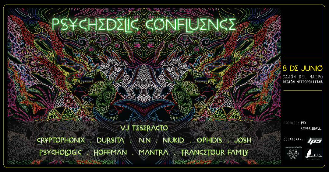 PSYCHEDELIC CONFLUENCE · 8 Jun 19, 18:00