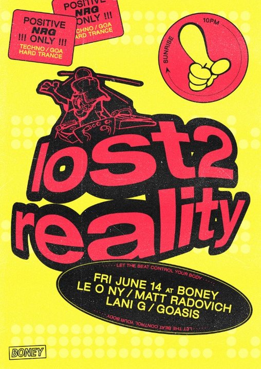 Party Flyer Lost 2 Reality 14 Jun '19, 22:00
