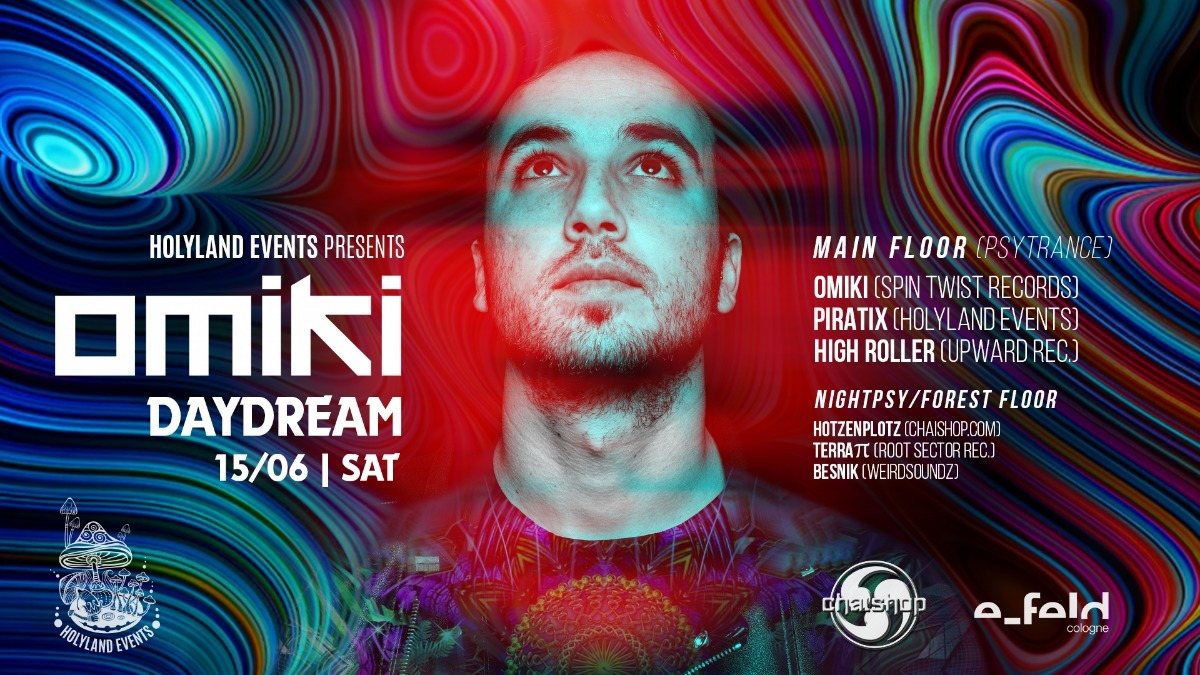 Party Flyer Omiki (Israel) presented by Holyland Events 15 Jun '19, 23:00