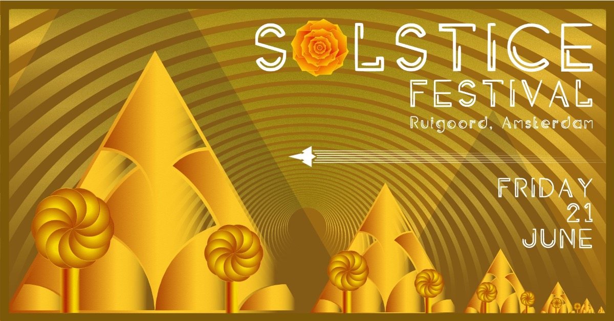Party Flyer Solstice Ruigoord 21 Jun '19, 11:00
