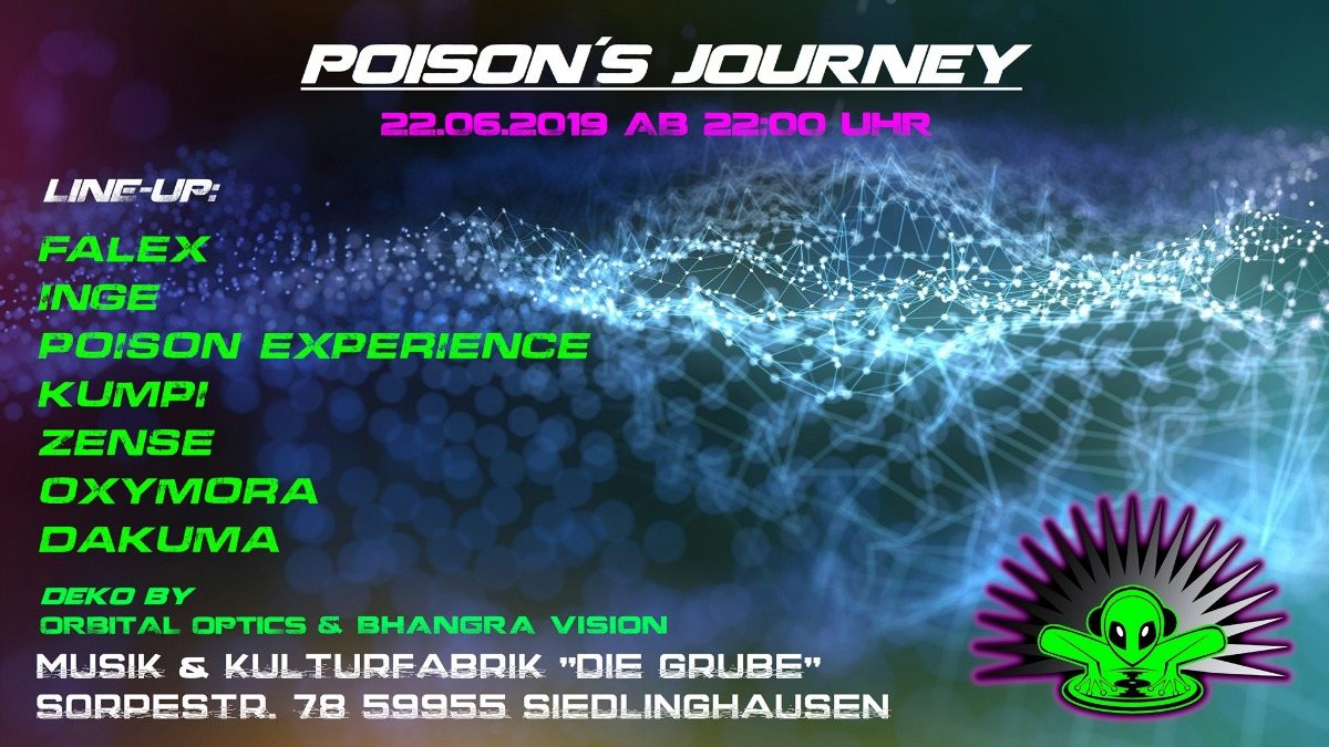 Poison´s Journey // Dirty Dancing (Die Grube) · 22 Jun 19, 22:00
