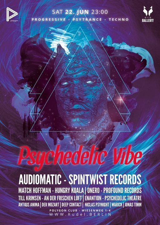 Psychedelic VIBE · 22 Jun 19, 23:00