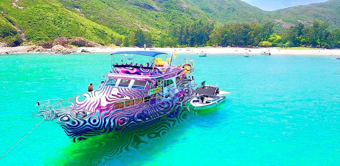Party Flyer 12h Lost On The Sea Boat Trip 29 Jun '19, 12:00