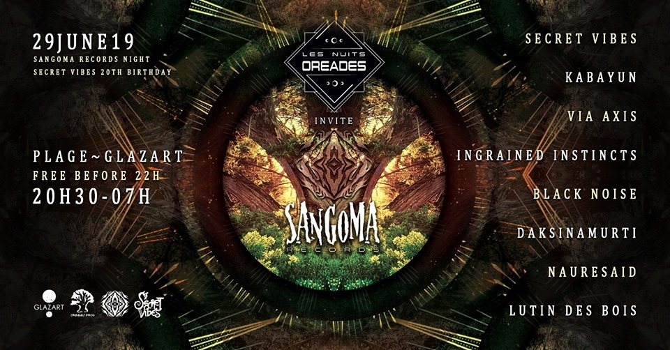 Sangoma night and Secret Vibes 20th anniversary · 29 Jun 2019 · Paris ...