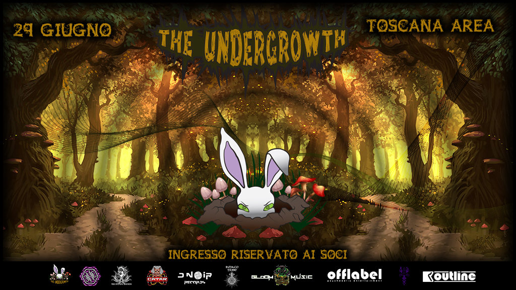 Party Flyer The Undergrowth 29 Jun '19, 19:00